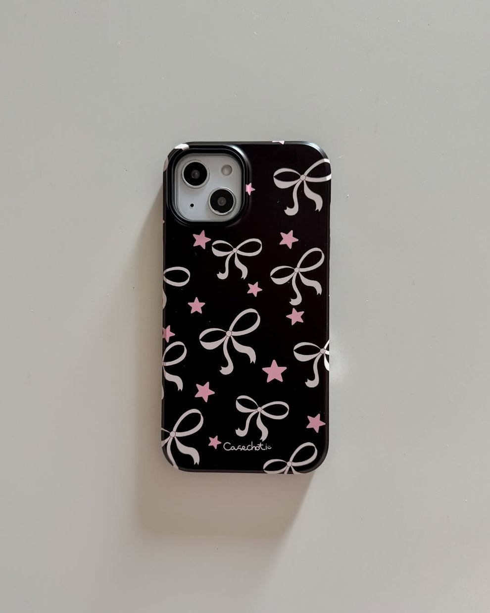 2D Glossy Plated Bow Case