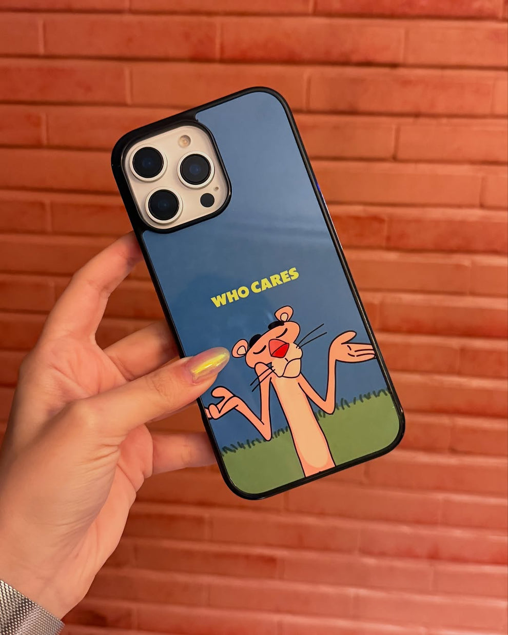 2D Glossy Pink Panther Case
