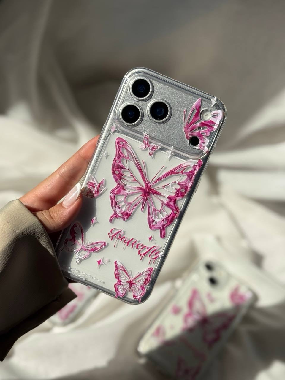 Trendy Butterfly case 🌸