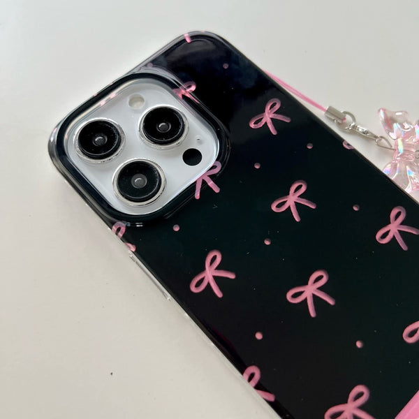 Elegant bow 🎀 Case with charm