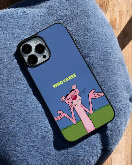 2D Glossy Pink Panther Case