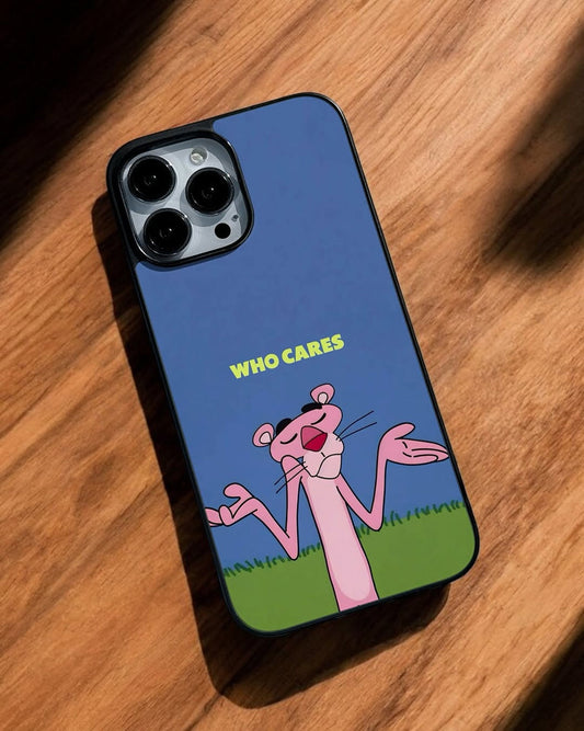 2D Glossy Pink Panther Case