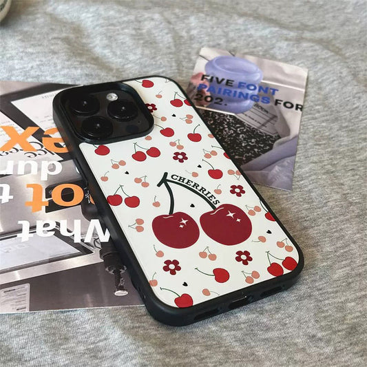 2D Glossy Cherry 🍒 Case