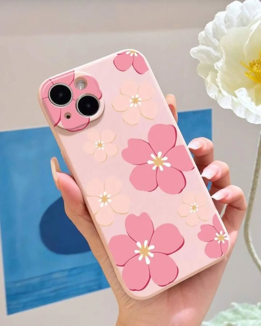 Soft floral design